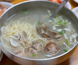 조개칼국수