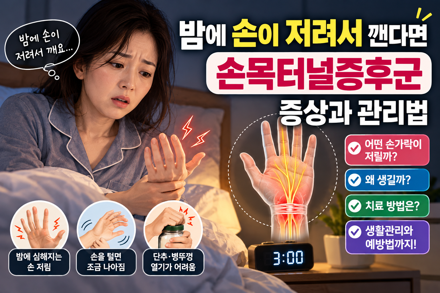 손목터널증후군