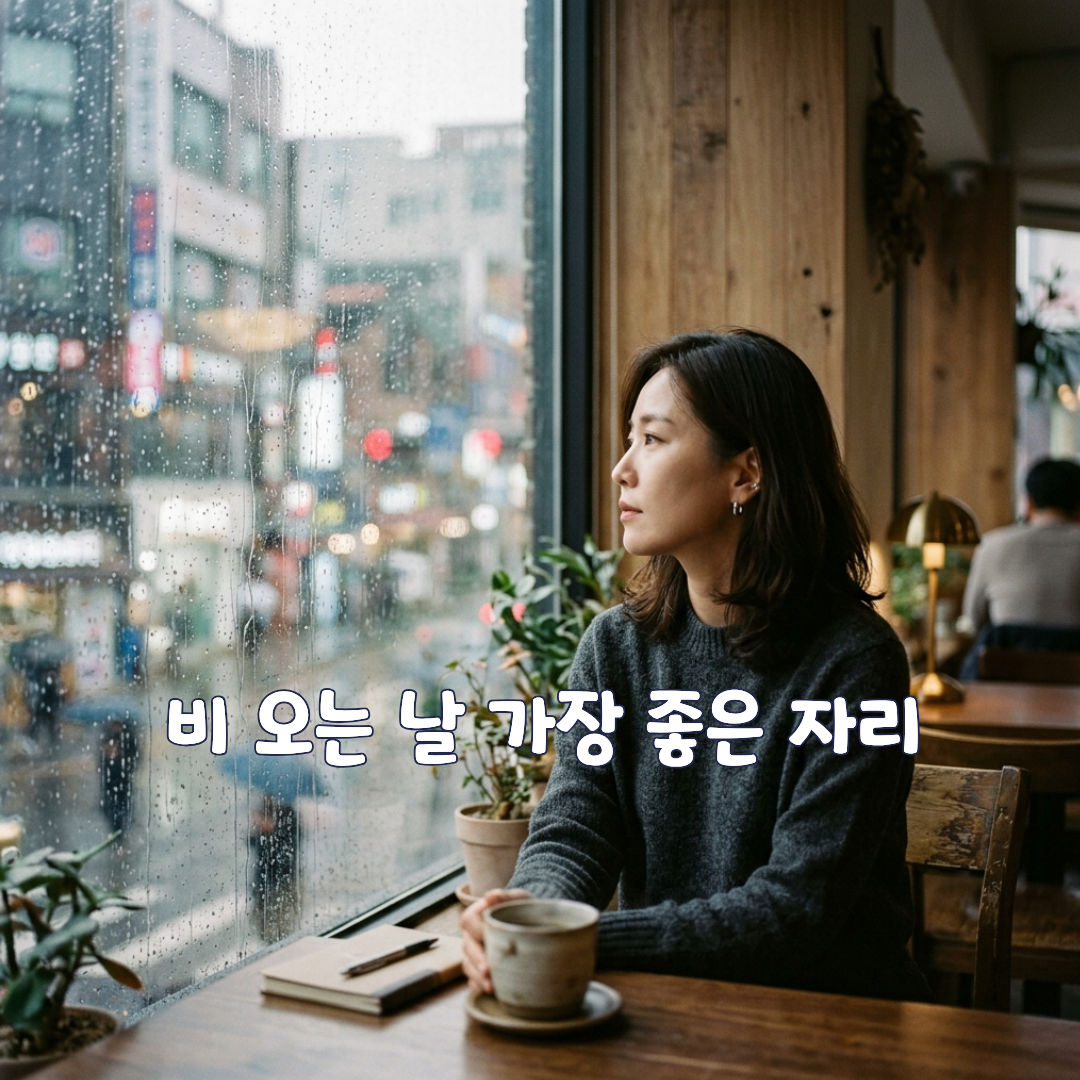 비 오는 날 가장 좋은 자리