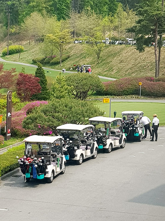 알아두어야 할 골프 카트의 앞자리 매너