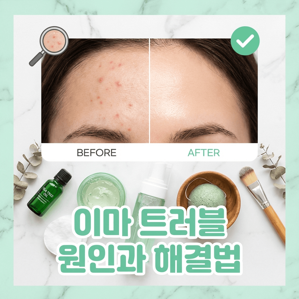 이마 트러블 원인과 해결법 썸네일