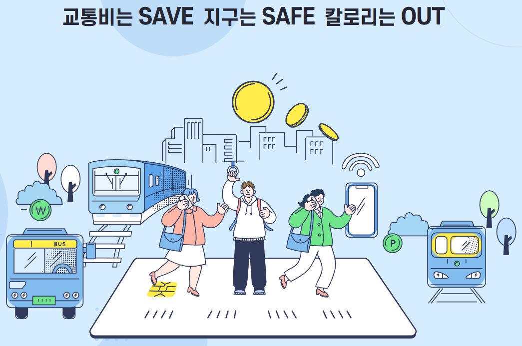교통비 할인 알뜰교통카드 플러스