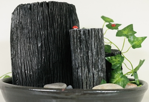 장마철 습기 제거-숯