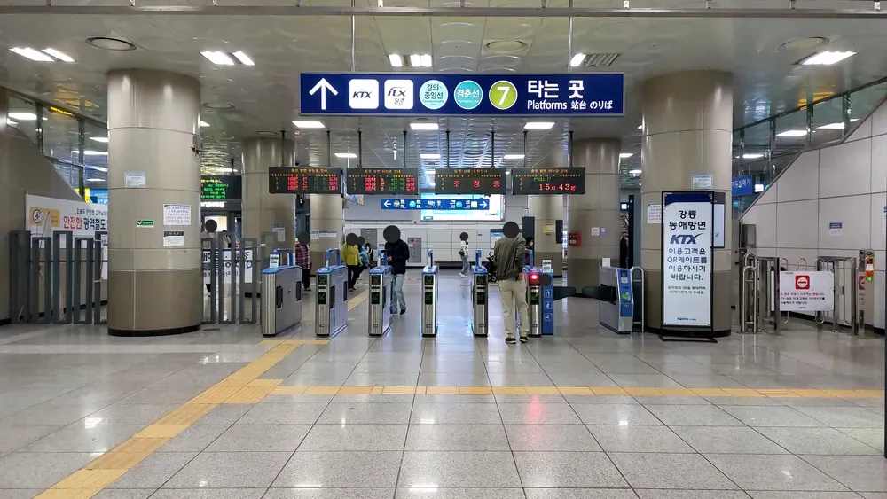 상봉역 경춘선 전철시간표 경의중앙선 시간표_3