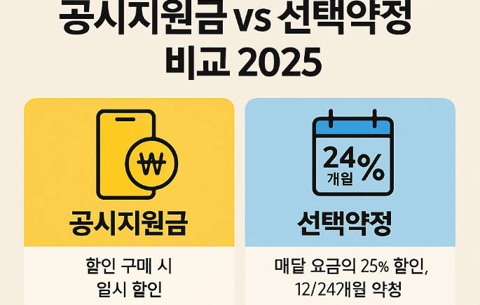 공시지원금 사진