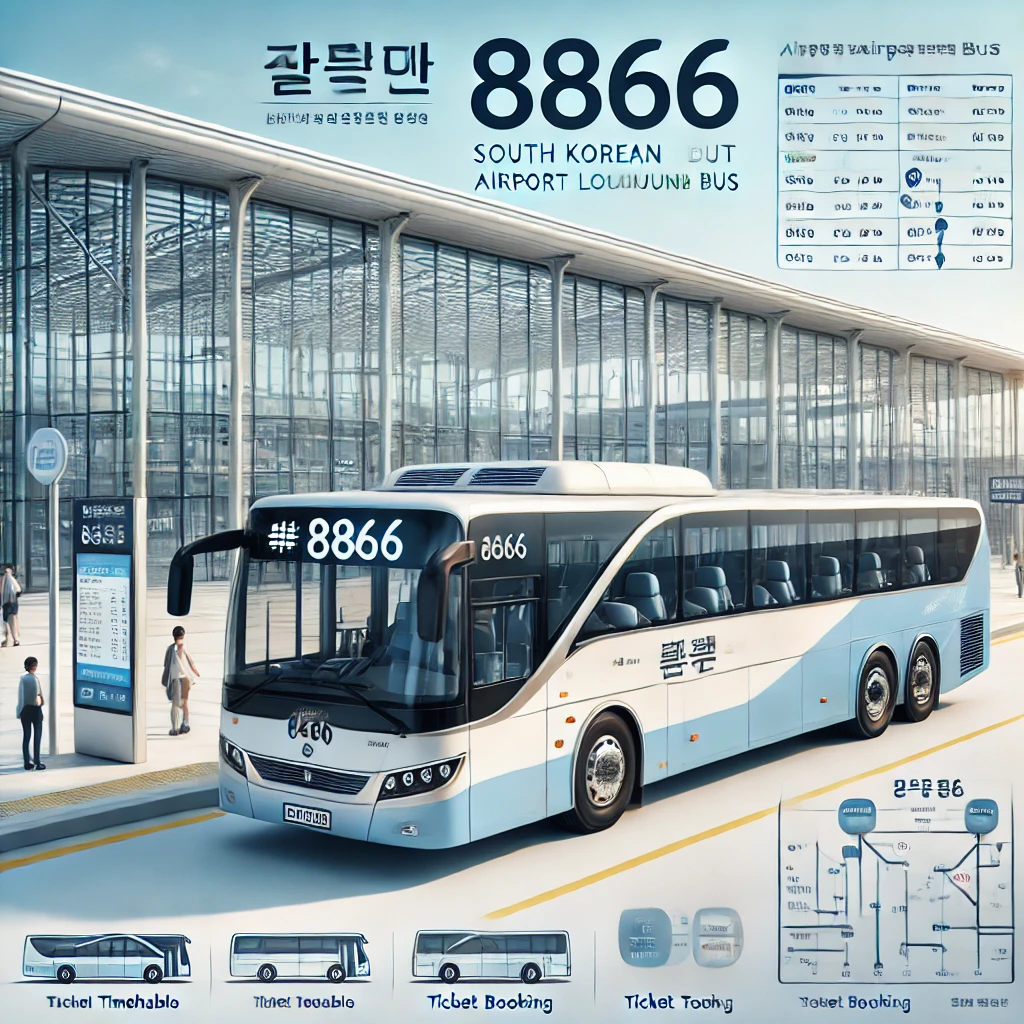 8866번 공항버스 시간표&amp;#44; 공항버스 8866 예매 4