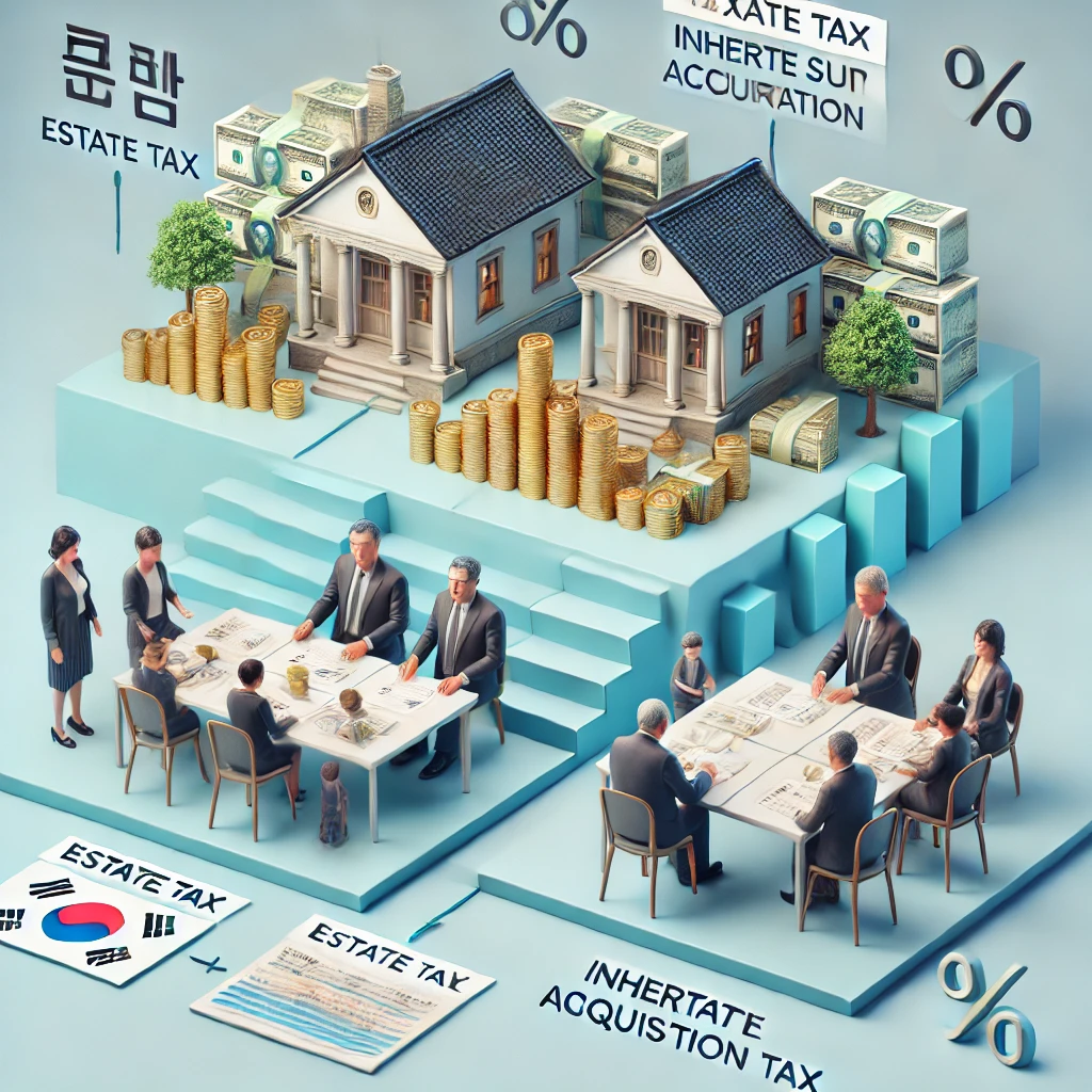 "상속세 개편, 유산세 vs. 유산취득세! 뭐가 다를까?"