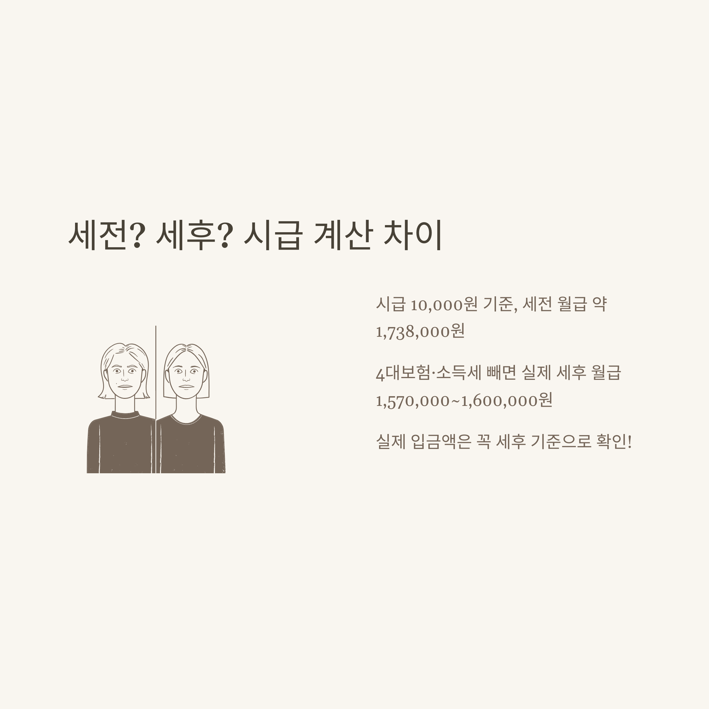 월급 시급 계산, 시급월급계산기부터 연봉·주휴수당·최저임금까지 현실 가이드5