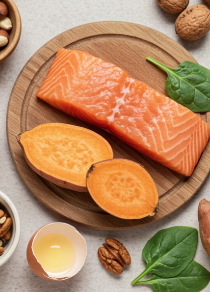 비오틴의 많은 음식