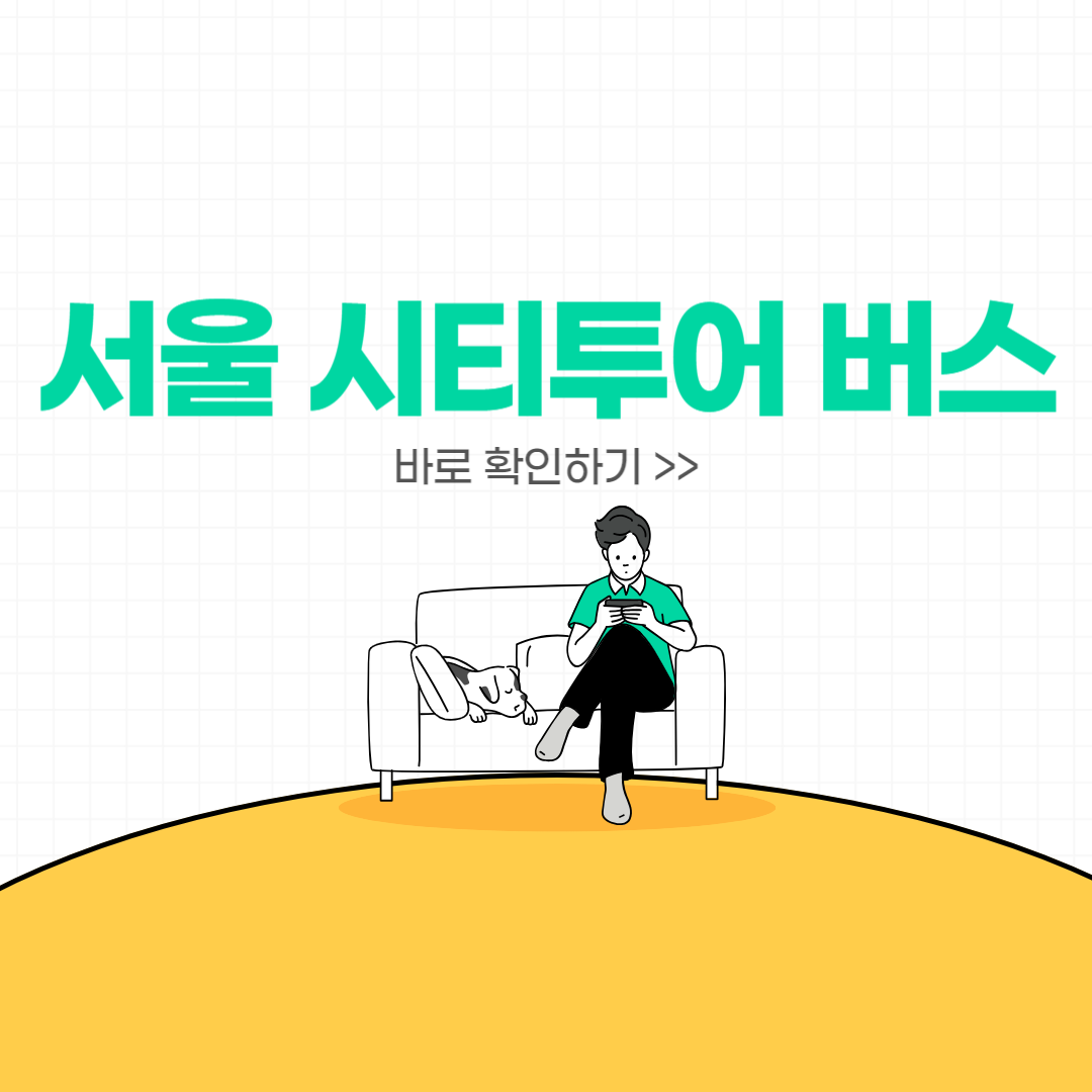 서울 시티투어 버스 예약 방법, 코스 소개, 시간표 안내