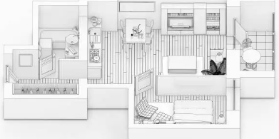 실내 공간 배치가 스트레스 호르몬 분비에 미치는 영향