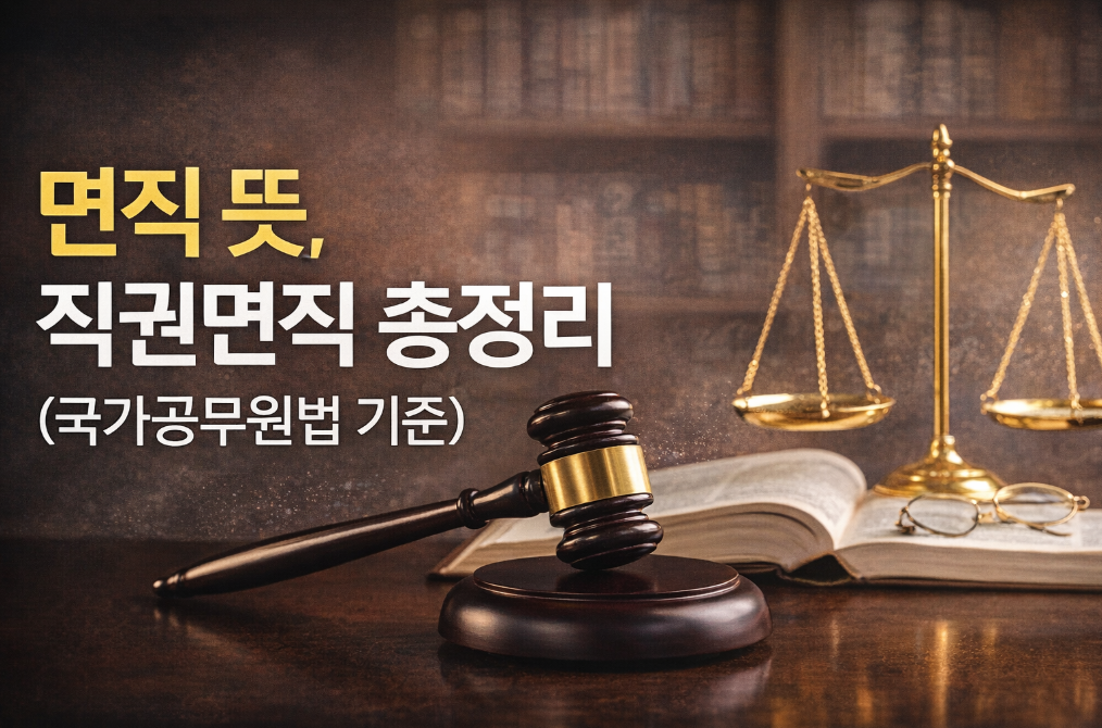 면직 뜻부터 직권면직까지 3분 완벽 정리