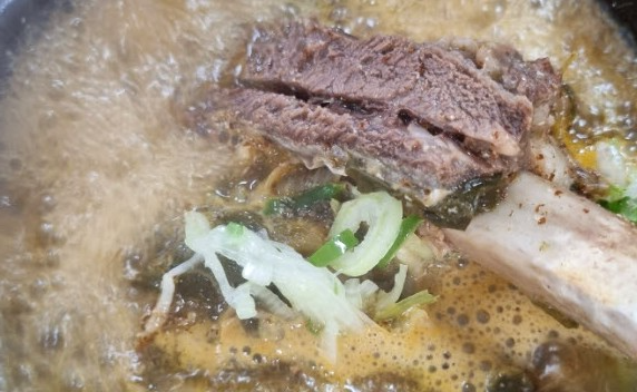 소갈비해장국