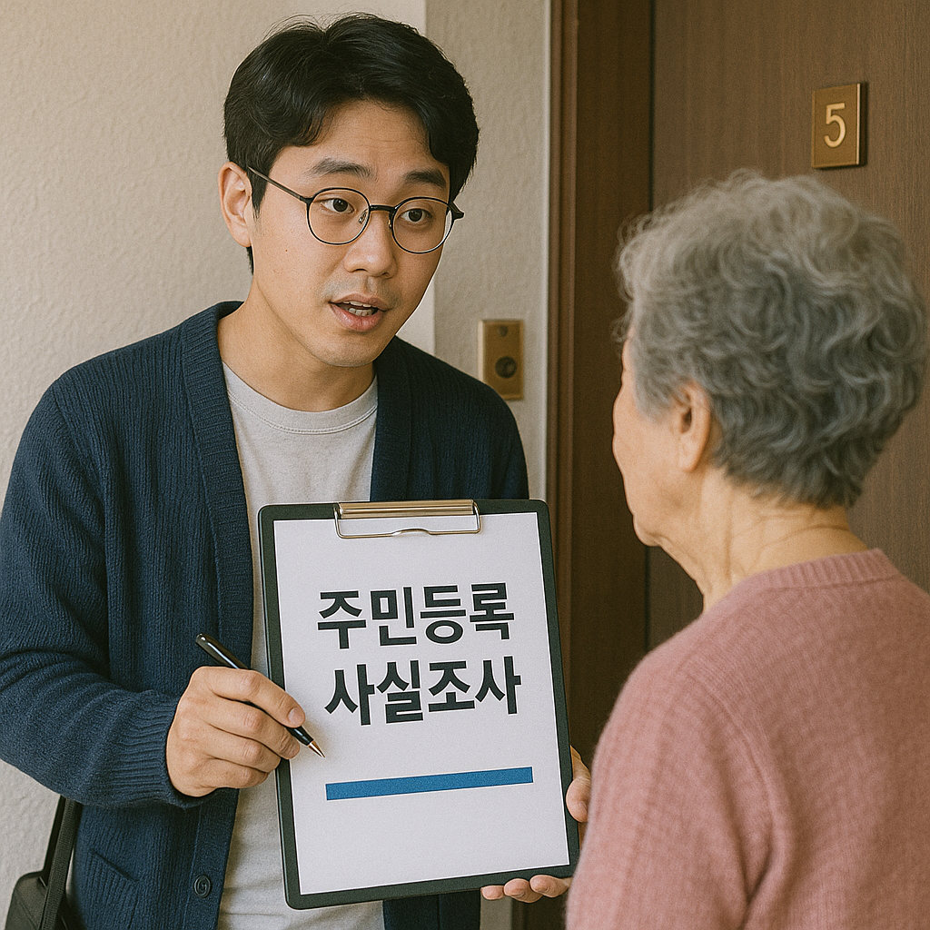 2025 주민등록 사실조사 비대면 참여 방법과 주의사항 총정리