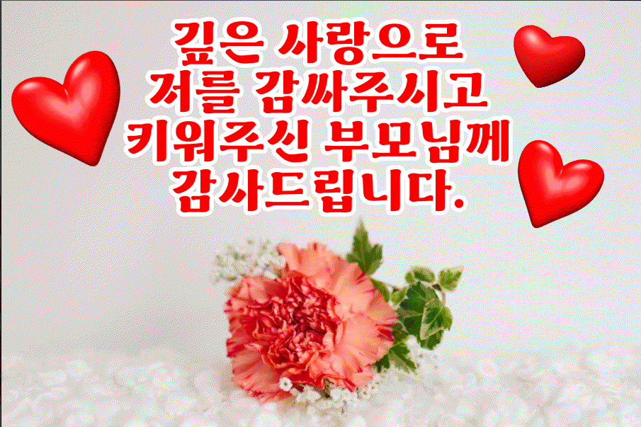 마음을 담아, 움직이는 인사카드 만들기 어플