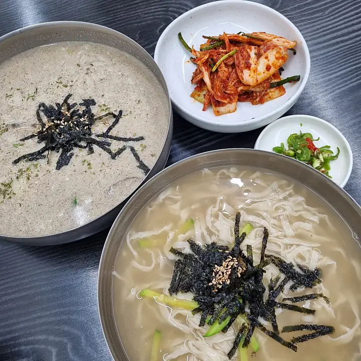 백반기행 177회 윤소이 편 손칼국수 칼국수 콩가루 옥수수가루 면발 합천 맛집 소개