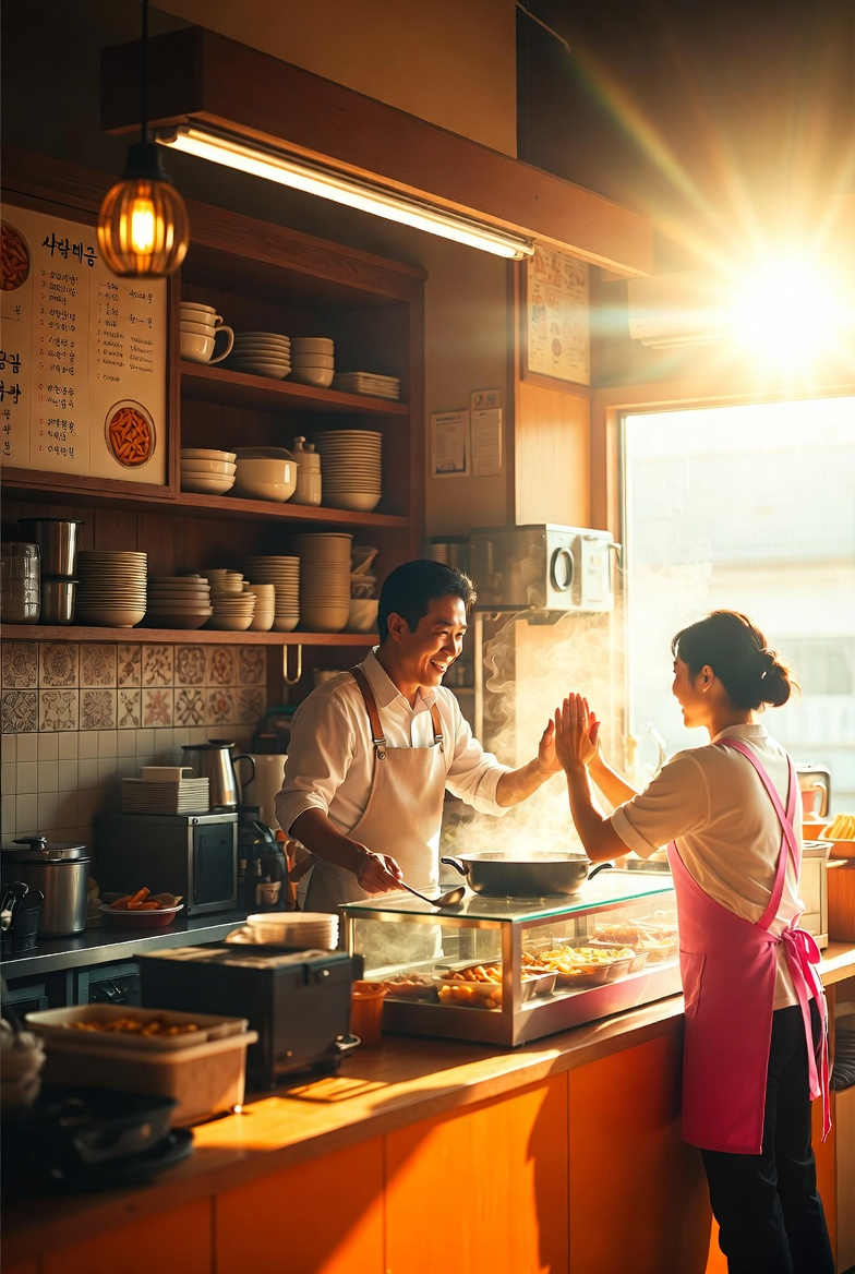 직원들이 회사 비전에 공감하며 협력하는 모습 &ndash; 정서적몰입 애사심 생활속경영전략