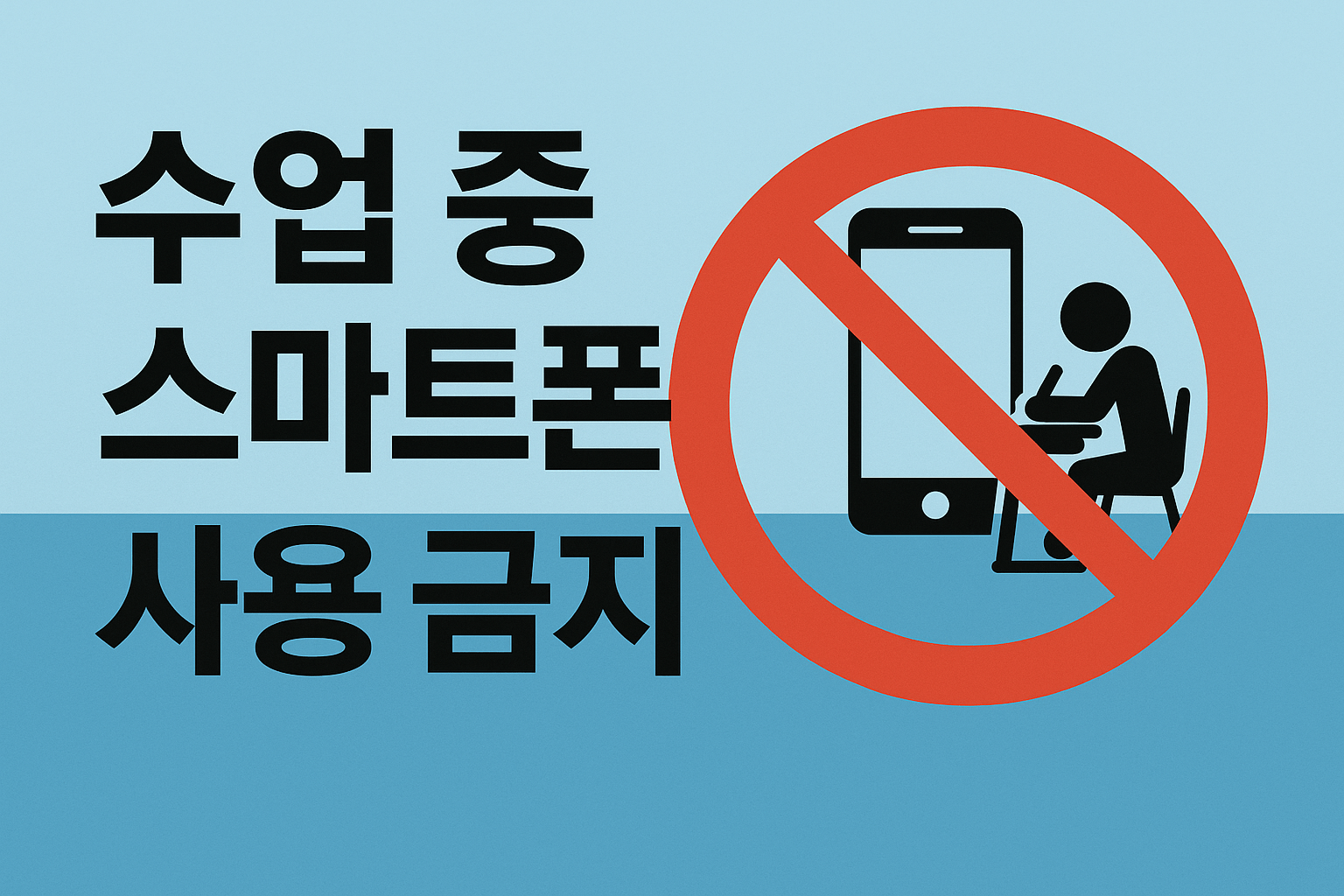 2026년 수업중 스마트폰 사용 금지