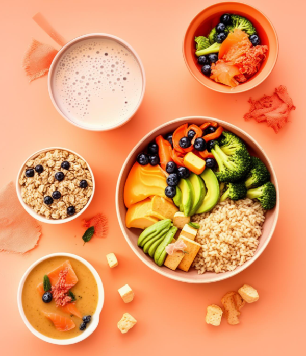 식물성 호르몬의 식단 사진