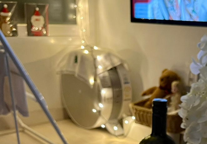 공기청정기-방안에-놓아둔-모습