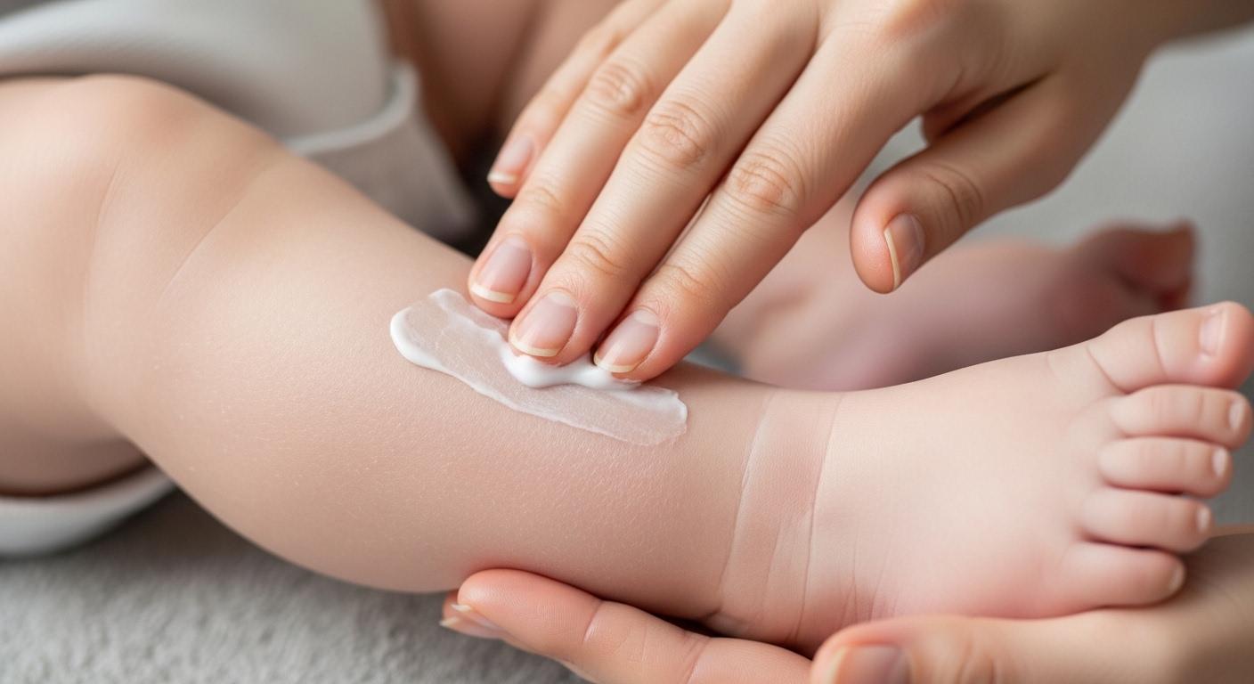 아기 피부 건조 크림