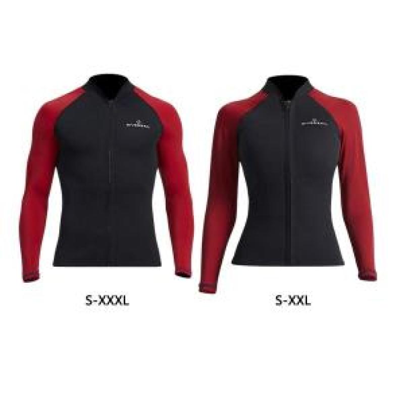 네오프렌 자켓 1 스쿠버 다이빙 슈트 스노클링 탑