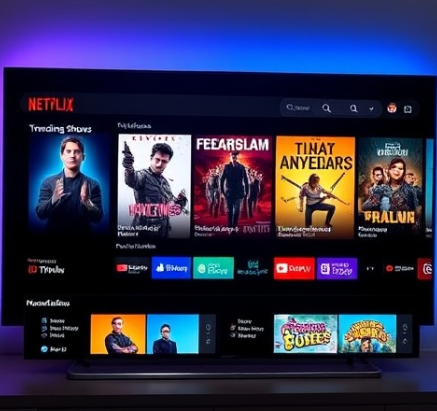 스트리밍 플랫폼그림