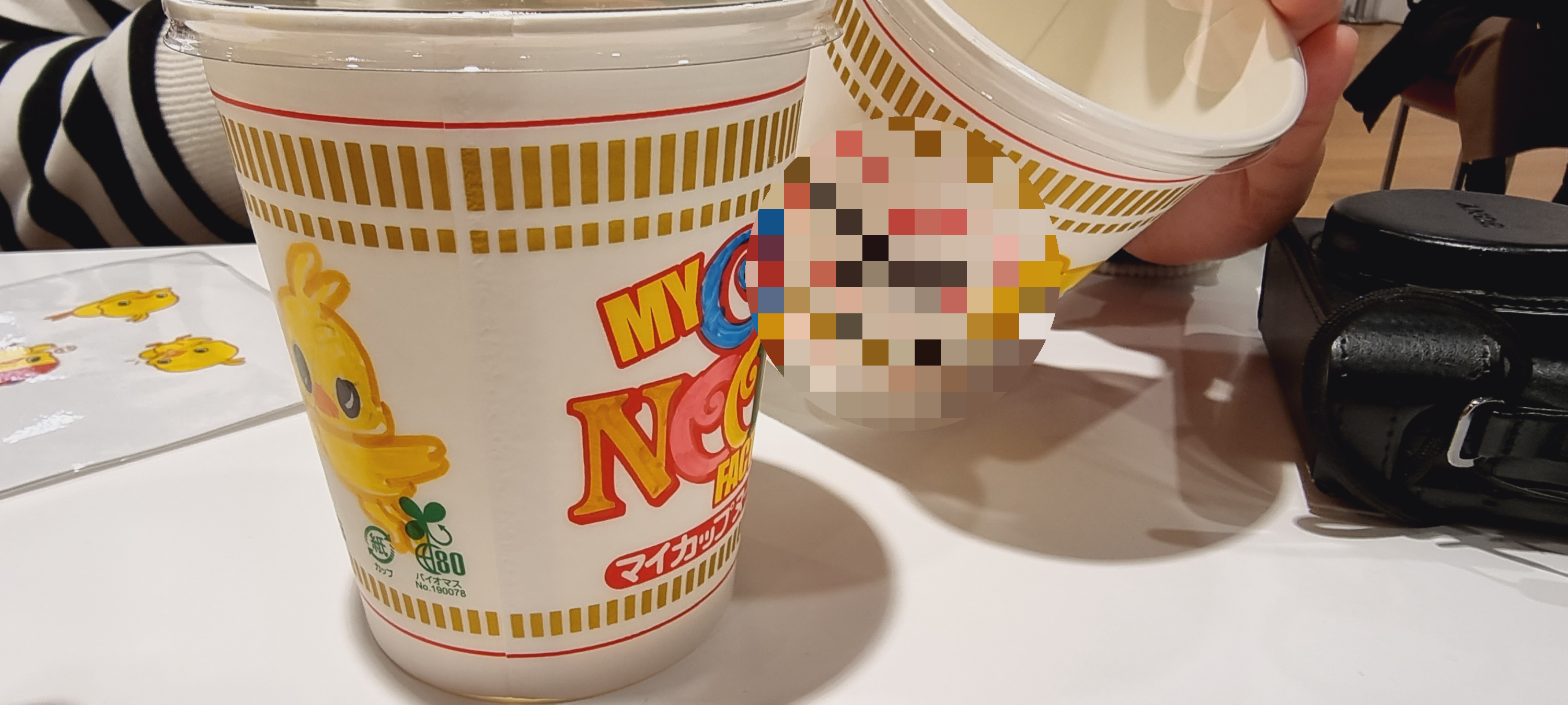 오사카-닛신-컵라면-박물관-컵리면-디자인