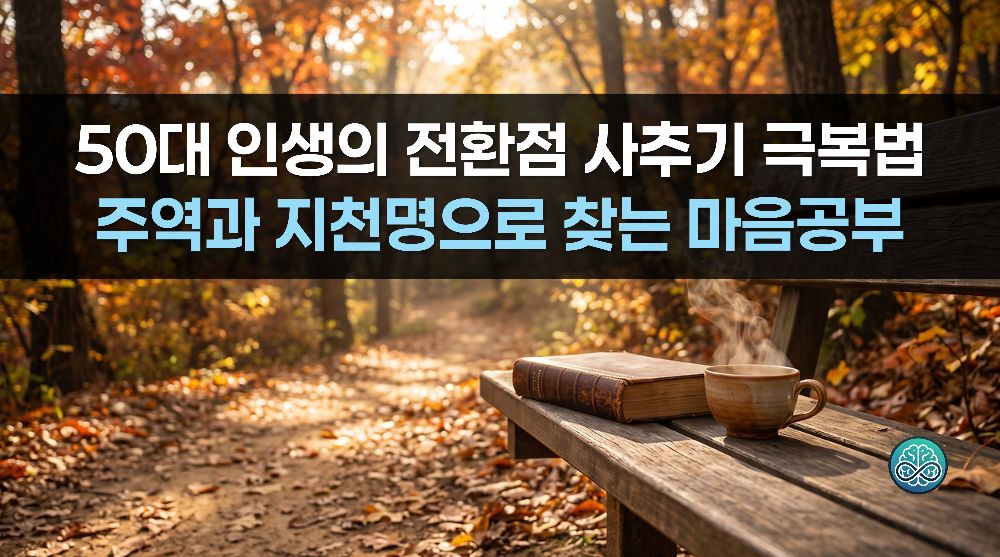 50대 인생의 전환점 사추기 극복법 - 주역과 지천명으로 찾는 마음공부 완벽 가이드