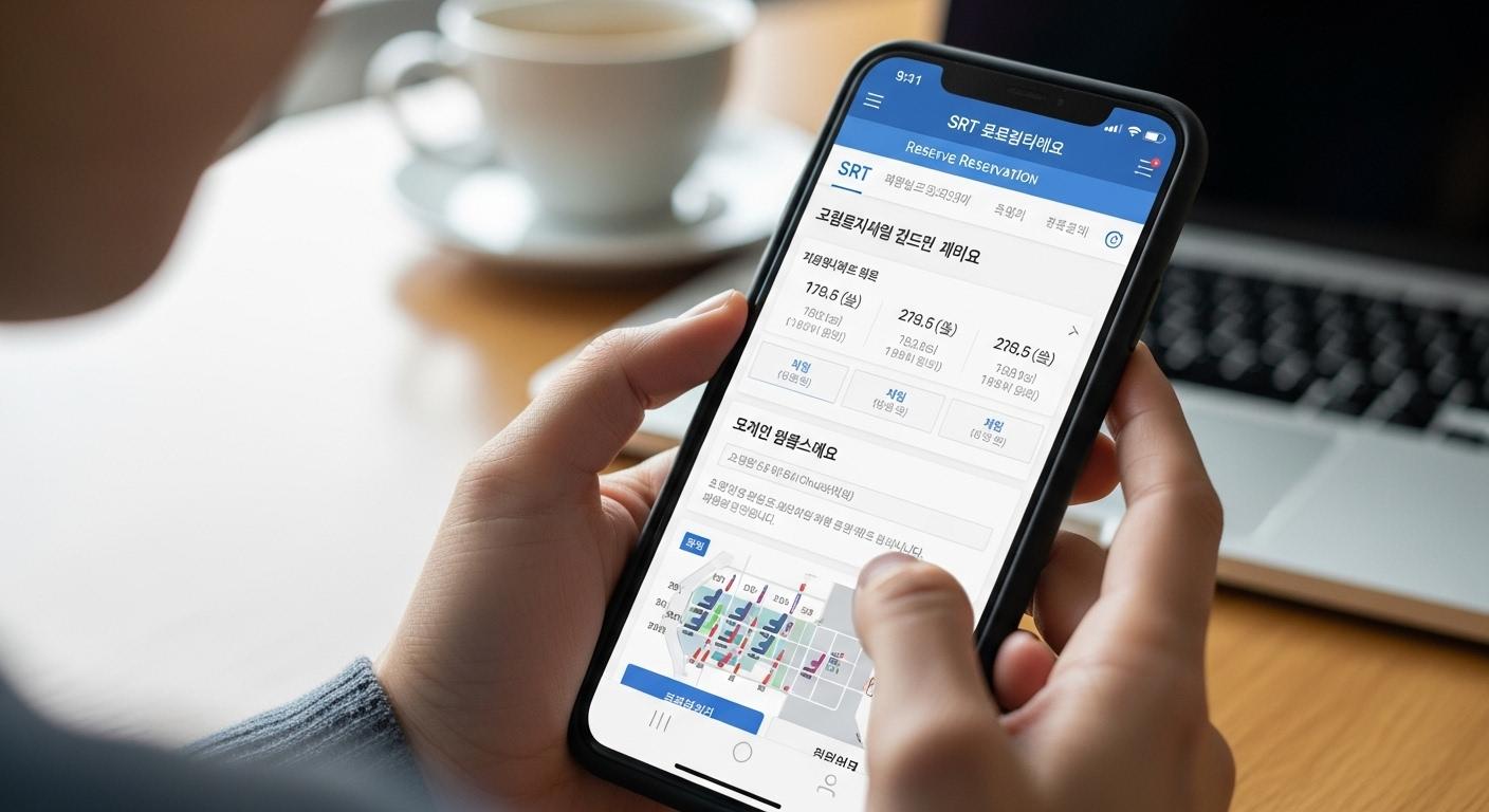 SRT 추석 승차권 예매