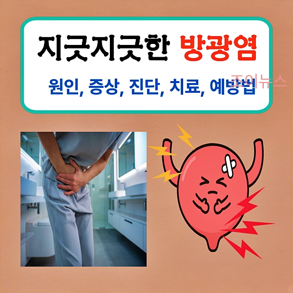 지긋지긋한 방광염! 원인과 증상, 진단 치료법까지!!