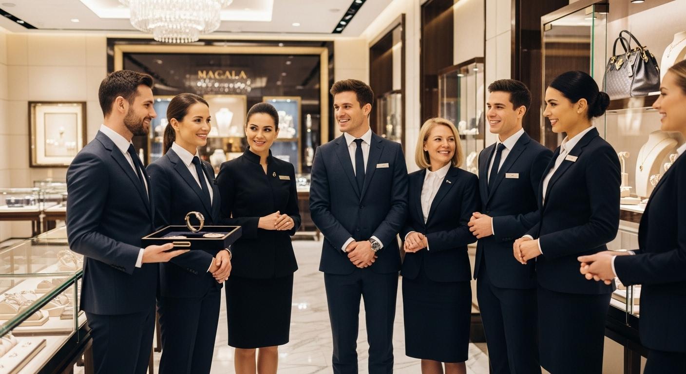 명품 판매 직원