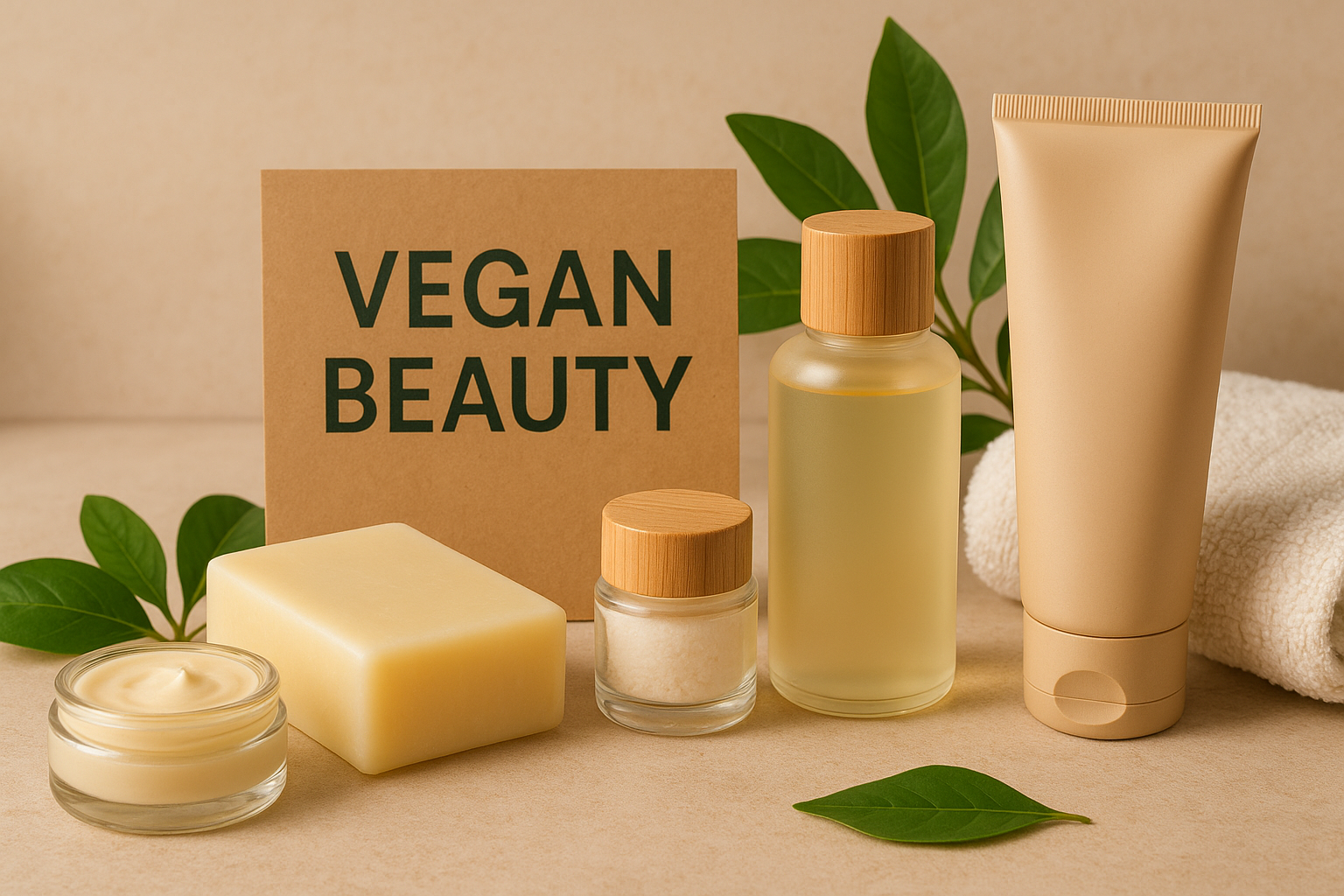 비건 뷰티 관련 사진