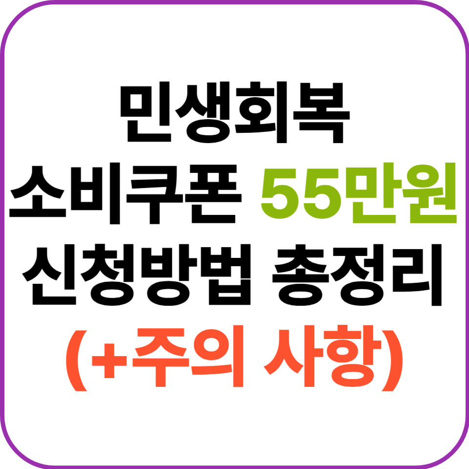 소비쿠폰