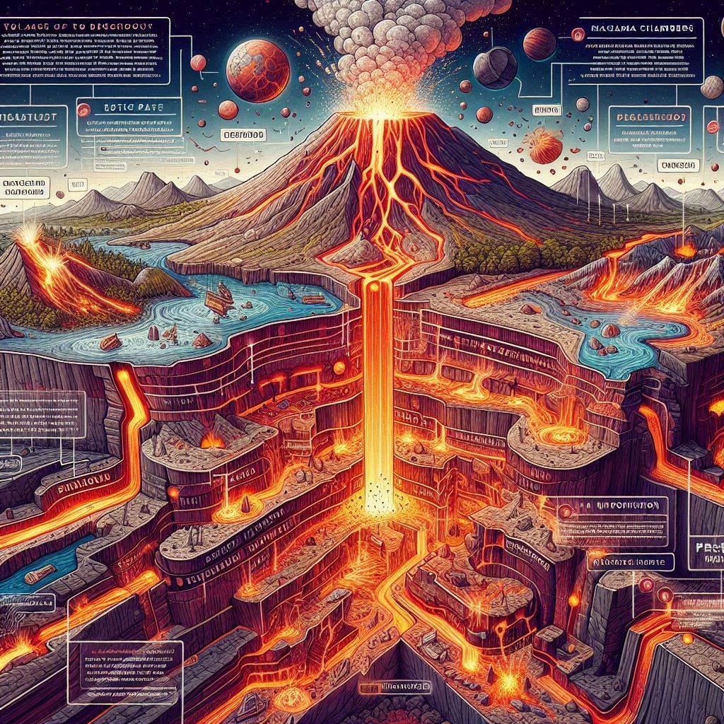 화산 활동의 원인