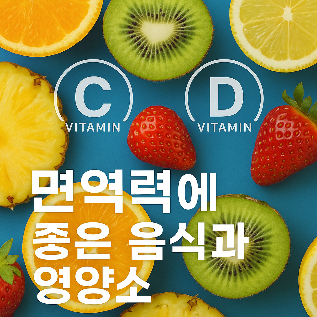 면역력에 좋은 음식과 영양소