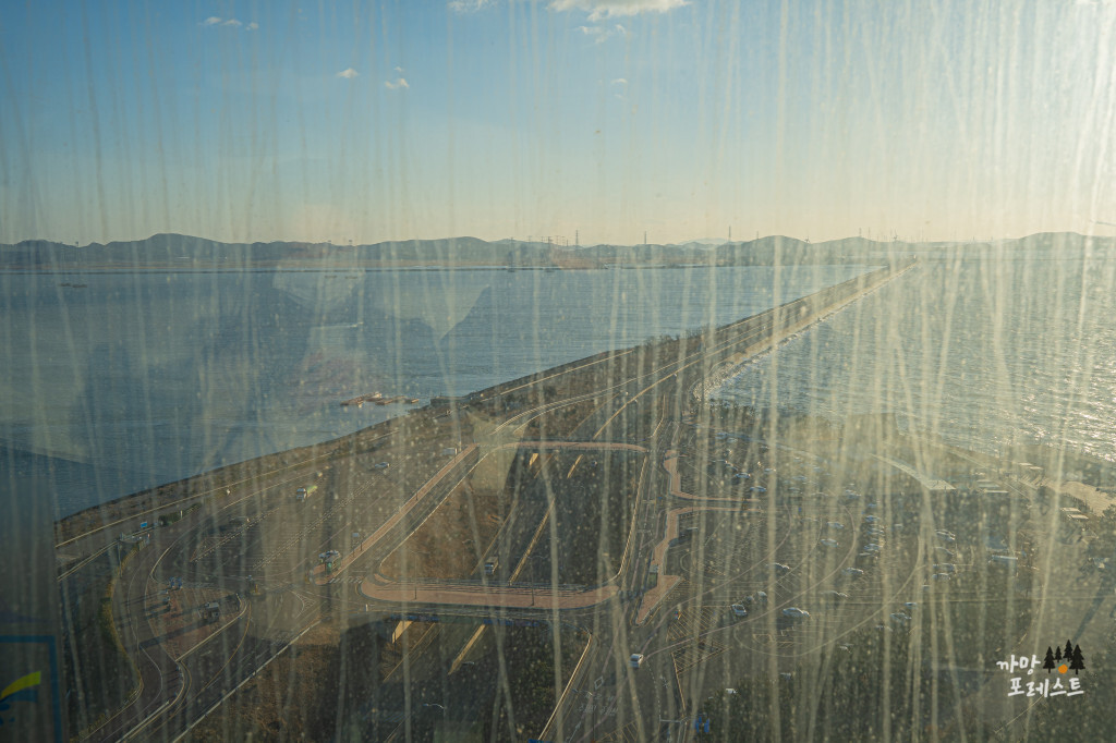 시화나래 휴게소 경치