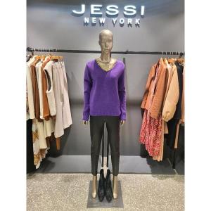 제시뉴욕 브이넥 체인니트티 BBW5PNKO8980