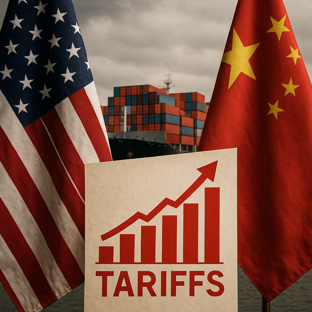 무역전쟁 관련 사진