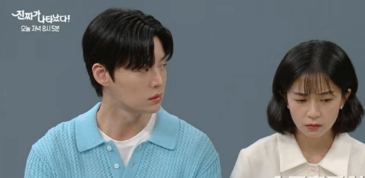 드라마 "진짜가 나타났다"의 한 장면