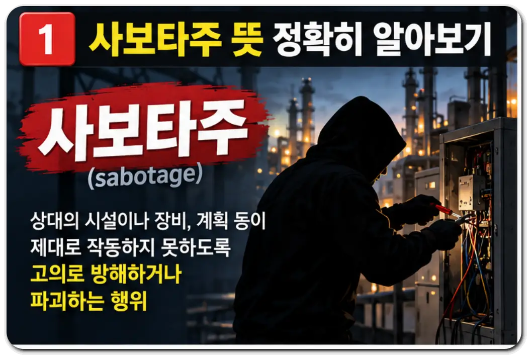 사보타주_뜻_정확히_알아보기
