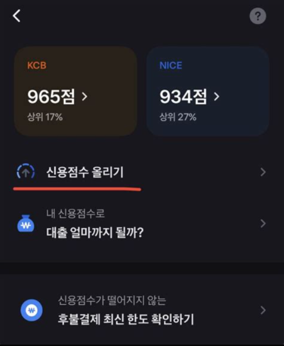 신용점수