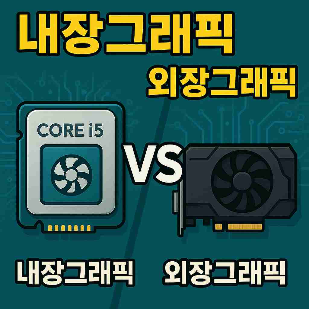 내장그래픽 vs 외장그래픽
