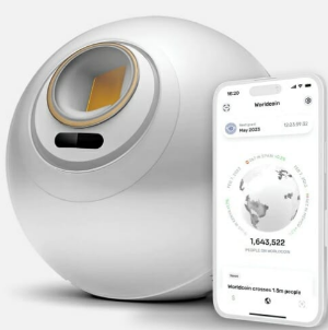 월드코인 홍채인식