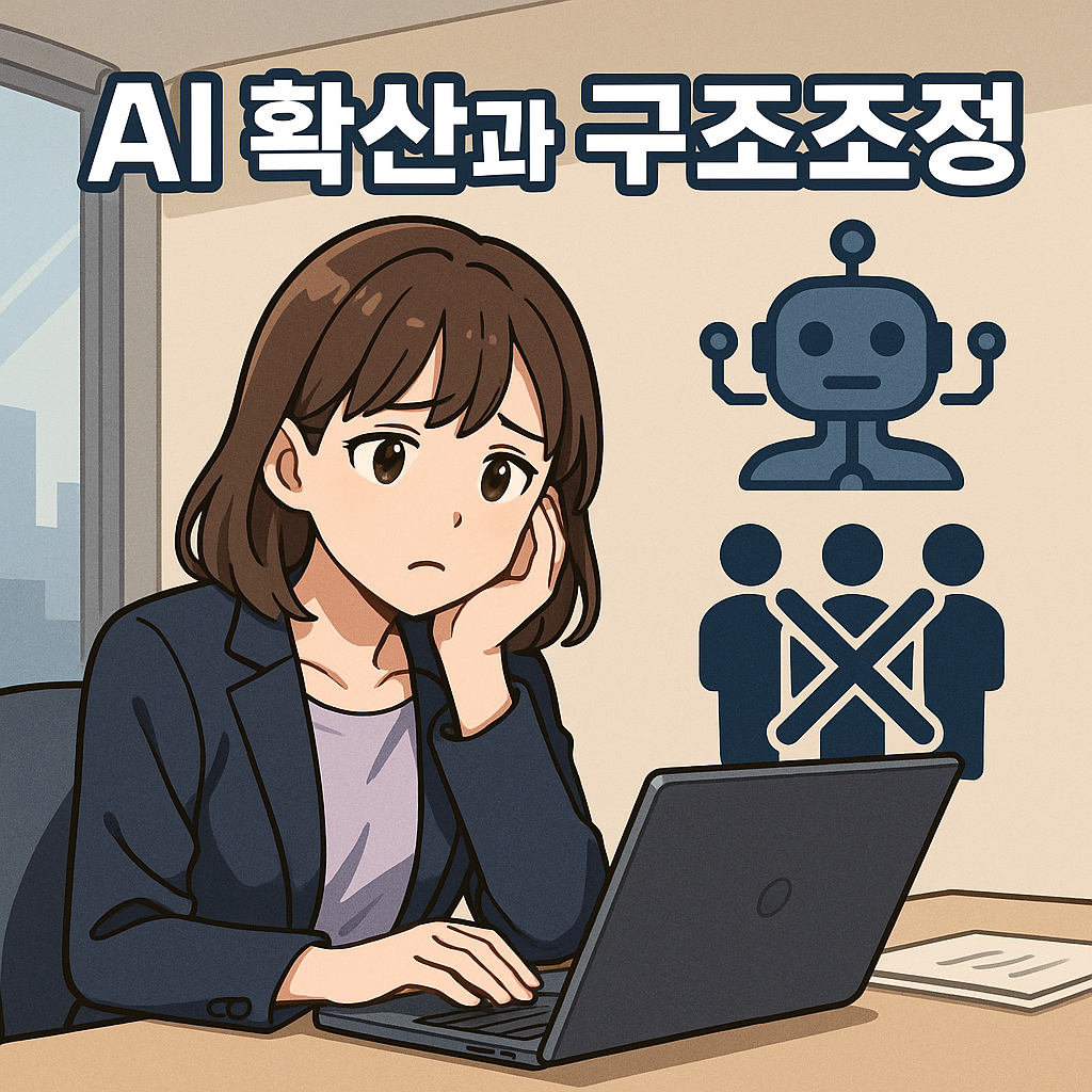 미국 빅테크 기업 대규모 구조조정, AI 확산이 불러온 변화