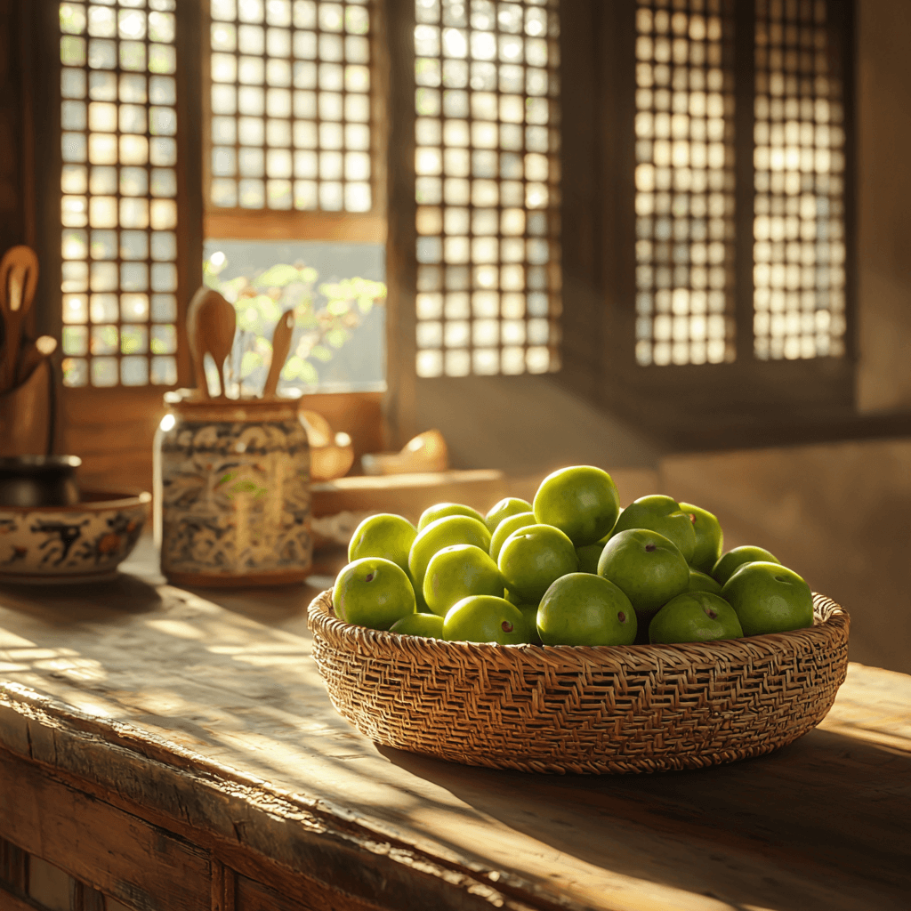 매실-공복-섭취