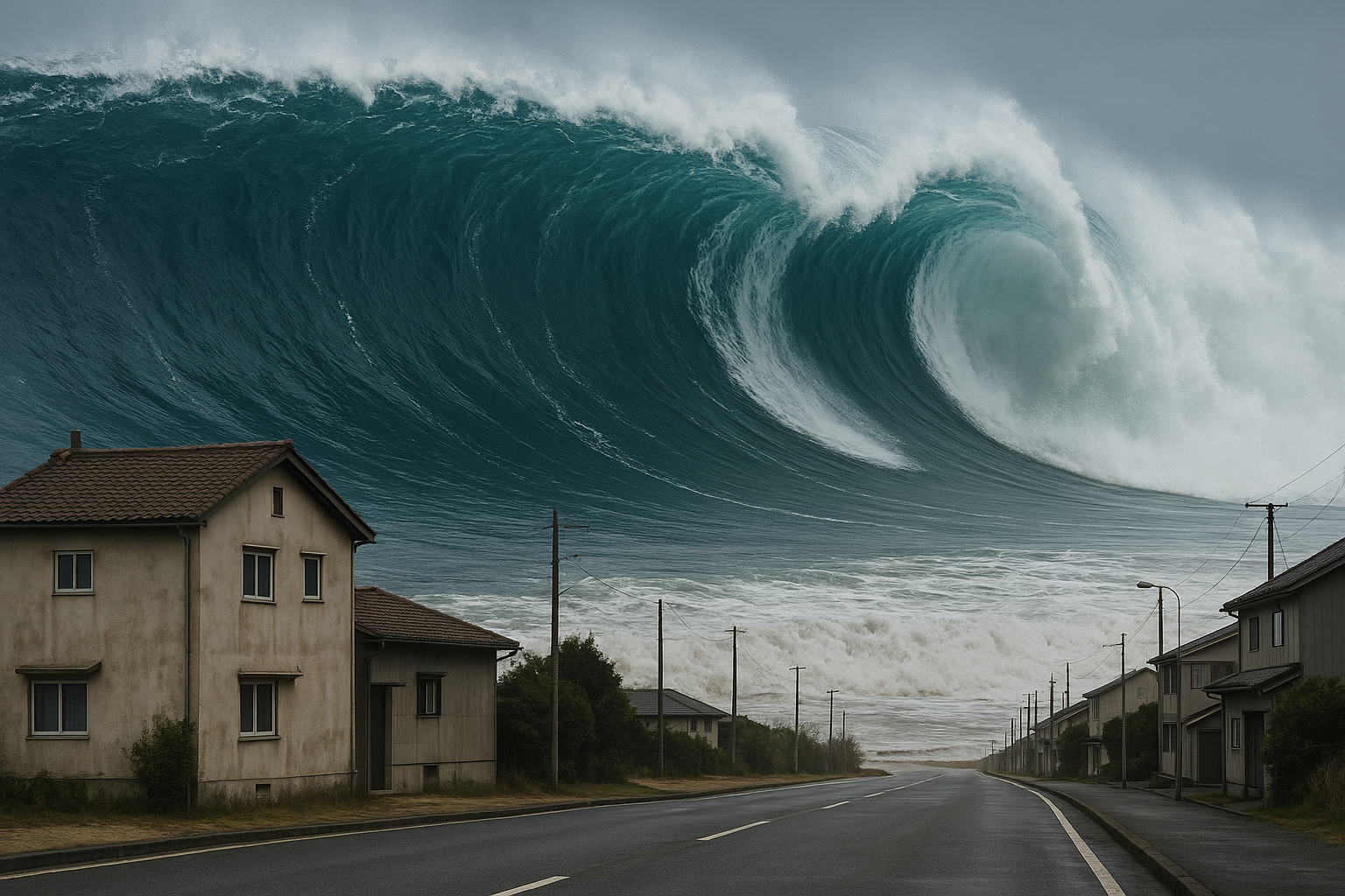 지진해일(쓰나미) 발생
