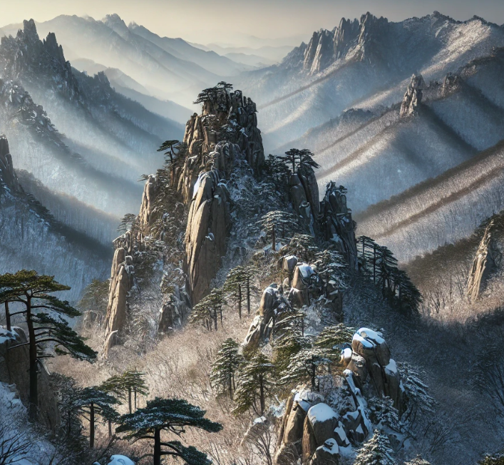 격자봉의 자연경관 사진