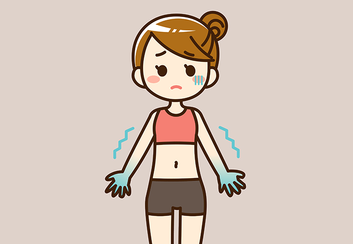 손과-발이-차가운-여성