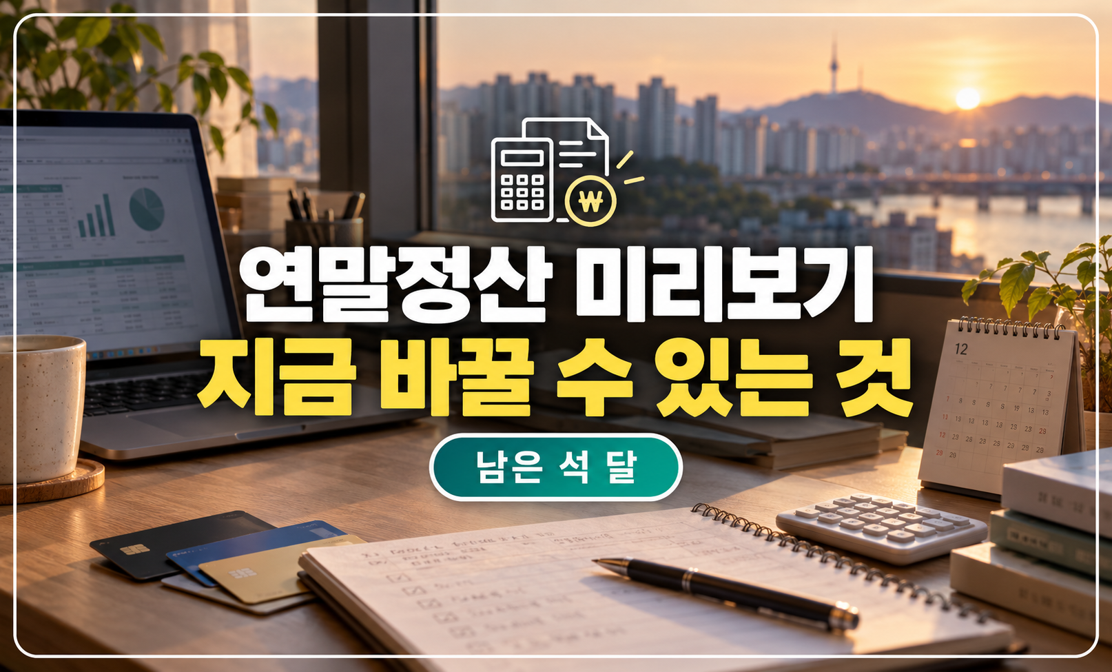 연말정산 미리보기로 남은 석 달을 점검하는 자리